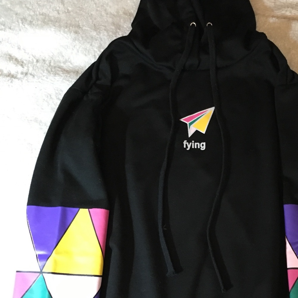 Cute simple black hoodie